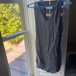 Old navy black and white slip dress, size small